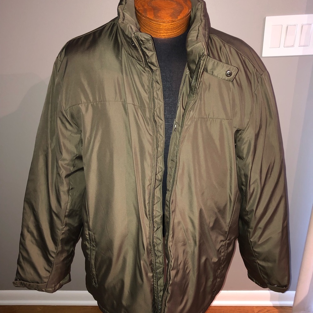 Khaki green Calvin Klein jacket like new